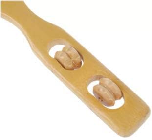 Dependable Industries inc. Essentials 2 Pack Bamboo Back Scratcher Massage Rollers Long Reach Therapeutic