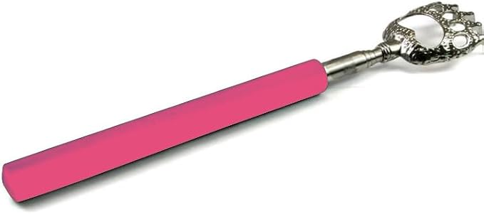 WOVTE Bear Claw Telescopic Back Scratcher for Women, Mothers Day Gifts Christmas Birthday Gifts Stocking Stuffers for Women Mom(Pink)