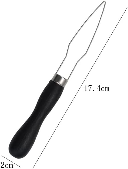 6 Pieces Button Hook Grip Button Hook Helper Shirt Button Hook Shirt Button Helper Zipper Puller One Hand Button Aid Tool Button Hook Assist Device Tool with Plastic Handle, Black
