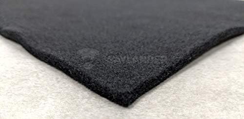 Waylander Carbon Felt Welding Blanket - Made in USA; Flame Retardant Fabric Up to 1800°F; 36” x 36” Easy to Cut Fire Proof Mat for Versatility – Glass Blowing, Auto Body Repair, Camp and Wood Stoves