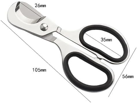 Scissors-Shaped Pill Cutter, Sharp Blade Pill Splitter, Accurately Divides Various Sizes of Vitamins, Tablets, and Drugs in Half