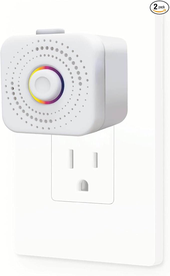 Satellite - Eliminate Dead Zones & Boost Signal - Motion & Light Detector - Works w/Nomo Smart Care System - 2 Pack