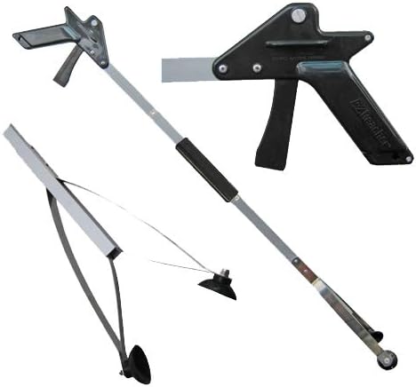 EZ Reacher - Heavy Duty Grab-It Reaching Tool – Collapsible Grabber Reacher with Extra-Large Grip, 4.5 Inch Jaws - Ideal for Commercial, Maintenance, Seniors, 32"