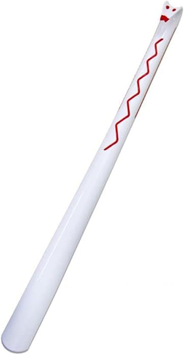 Long Handled Plastic Shoe Horn, 60cm / 23.7in, Unisex All Ages Use | Long Handle, For Taking Boots On and Off, Comfort Grip