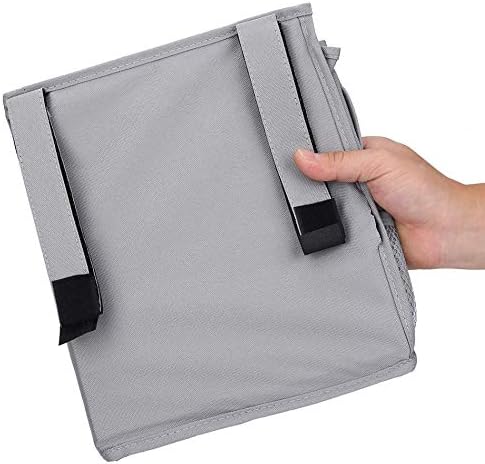Sugaroom Bunk Bed Organizer - Bedside Storage Caddy with Pockets for College Dorm, Hospital, Baby Bed & Camp (Grey)