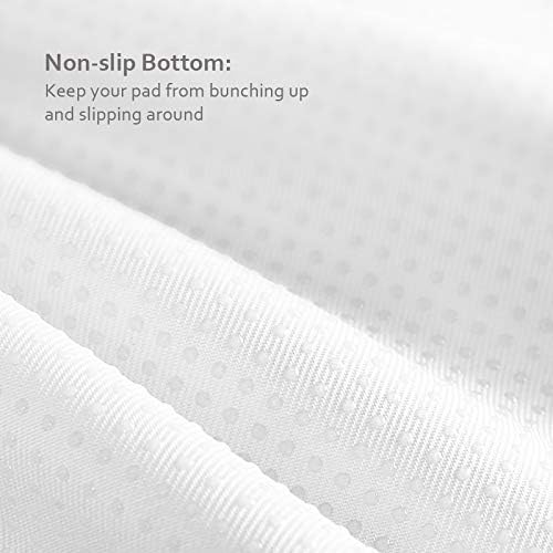 Bed Pads Washable Waterproof for Incontinence 2 Pack 34'' x 52'', Blue | Washable and Reusable Pee Pads, Underpad Sheet Protector for Adults, Elderly, Kids, Toddler and Pets