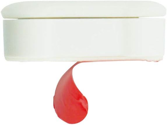 Toilet Seat Bumper for Bidet Attachment with Strong Adhesive White 4PACK