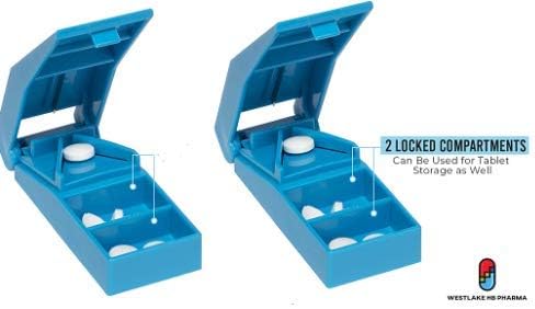 Renoir Pill Cutter, Stainless Steel Blade, for Cutting Small Pills or Large Pills in Half (2)