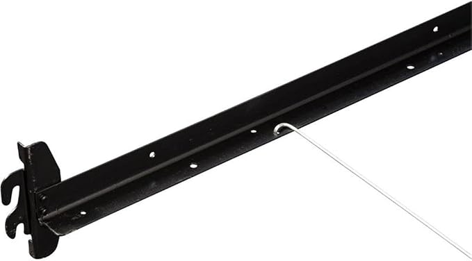 Hollywood Bed Frames Modern Stainless Steel Hook On Bed Rails with Brackets, Easy Assembly, for Twin/Full-Size Bed in Coffee Finish