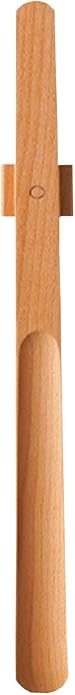 55CM Wooden Long Handle Shoehorn Long Shoe Spoon Horn for Shoes Wear Shoe Easier Support Shoehorn