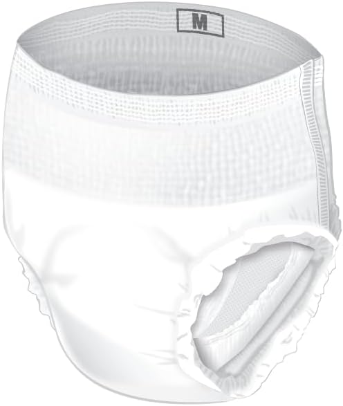 Presto Supreme Classic Unisex Protective Underwear, Adult Medium (32"–44" Waist) - Maximum Absorbency, Incontinence Underwear with OdorSecure & MoistureLock Dual Core, 80 Count (4 Bags of 20)