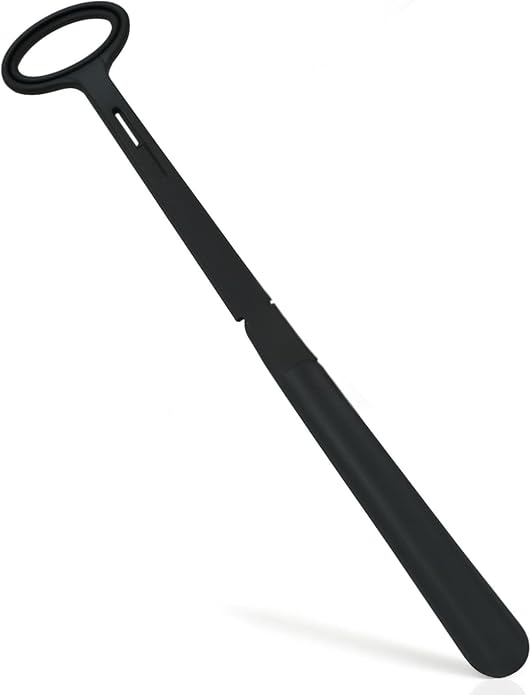 Vive Long Shoehorn for Seniors with Handle 23" | Sock Remover, Long Handled for Men & Women, Boot Shoe Helper and Sock Aid, Extra Reach, Patent-Pending Foldable
