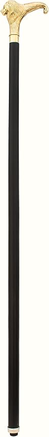 FYNJREX Walking Cane with Brass Handle - Lightweight Walking Stick - Canes for Men,Women and Seniors – Vintage Victorian Cane - Grandpa Gift