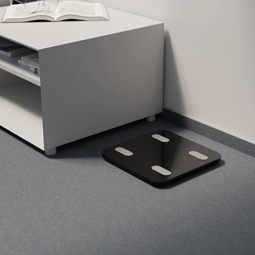 Digital Scale for Body Weight, Black BMI Scale with App Sync, Weight Capacity Up to 396 lbs, Tempered Glass Design