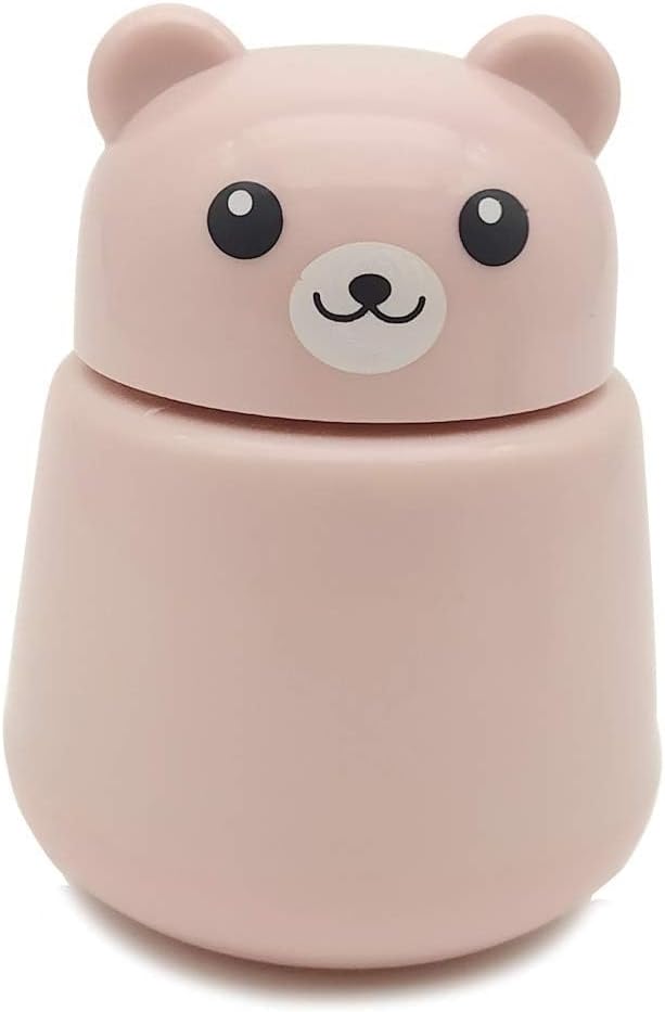 CoaGu Bear Pill Crusher for Elderly - FDA-Compliant Fine Powder, BPA-Free ABS, Easy Grip & Clean, Leakproof Portable Medicine Grinder