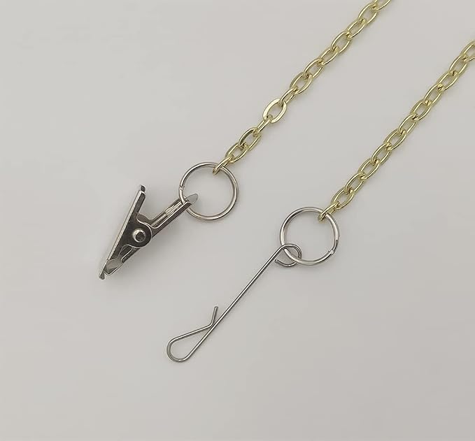 Zipper Helper for Dress and Boots, Zipper Puller Zip with Hook and Clip for Almost All Zippers Types, Zip up Dress by Yourself (Gold)