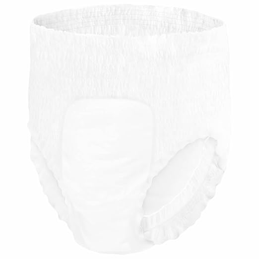 Medline FitRight Adult Incontinence Underwear, Heavy Absorbency, XX-Large, 68-80 (80 Count)