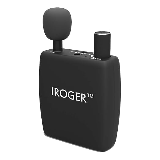 Hearing Amplifier for Seniors, Personal Sound Amplifier, Smart Auto-Gain, Directional Microphone, Rechargeable Battery, Headphones & Earbuds Included