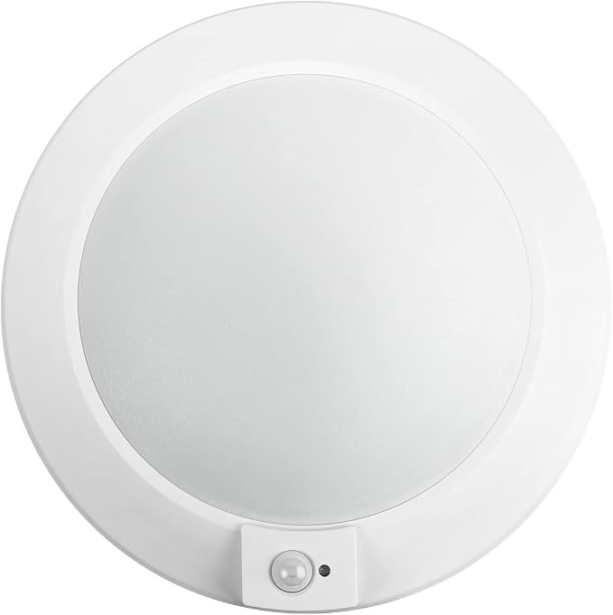 ECOELER 6Inch LED Motion Sensor Ceiling Light, 16W 1000Lm, 3CCT Selectable Motion Activated Surface Mount Disc Light with Timer Countdown for Stairwell, Closet, Hallway, NOT Battery Operated