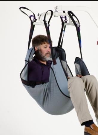 Patient Aid Full Body Mesh Patient Lift Sling (Extra Large)