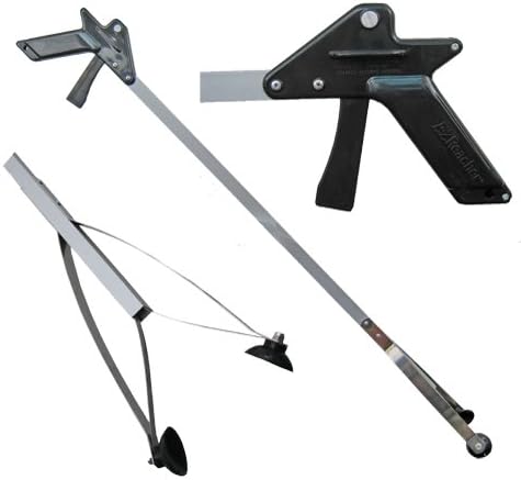 EZ Reacher - Heavy Duty Grab-It Reaching Tool - Grabber Reacher with 4.5 Inch Jaws, Can Lift a Dime to 8 lb. Brick, Lightweight, Sturdy, Perfect for Tight Spots, 20" (20S)