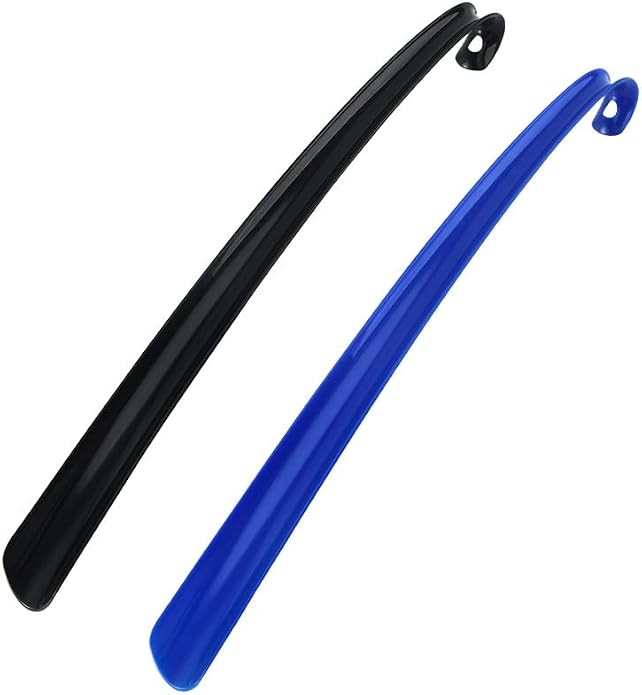 Plastic Shoehorn, Long Handle Plastic Shoe Horn for Men and Women, Portable, and Lightweight, Nice Design