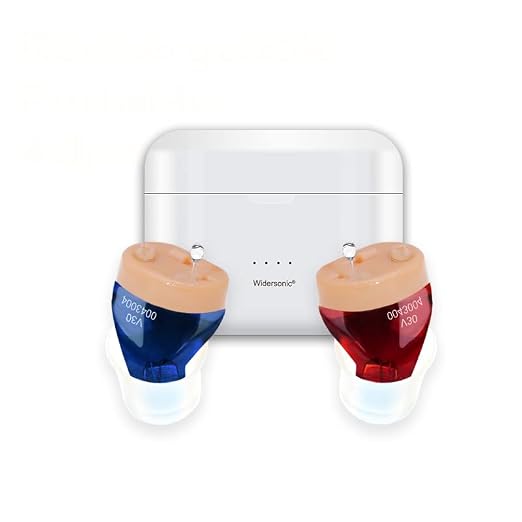 Invisible Hearing Aids for Seniors And Adults，Hearing Amplifier，Rechargeable Hearing Aids with Noise Cancelling,Rechargeable Invisible Hearing Amplifier to Aid Hearing,Sound Amplifier,Mini Invisible
