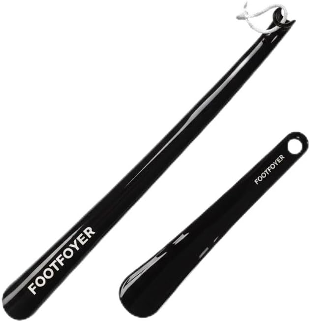 Long shoehorn that is comfortable to wear and has a handle is ideal for both men and women