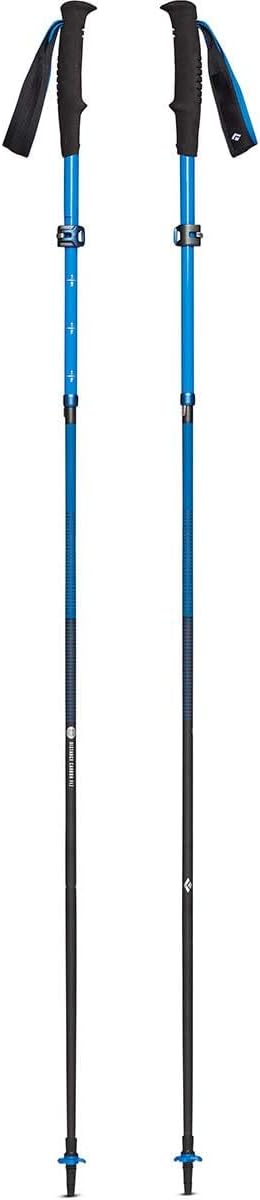 BLACK DIAMOND Distance Z Trekking Poles (Pair) | Ultralight | Foldable Z-Pole Design | Trail Running & Hiking Stability