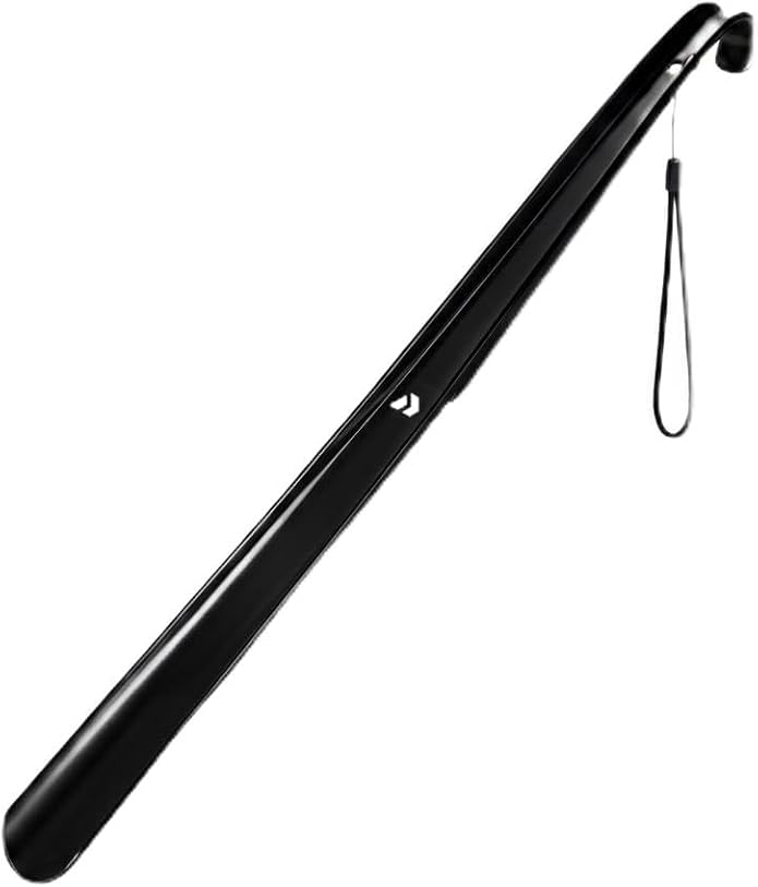 Nextnoid Shoe Horn Long Handle for Seniors - 16.5"-23" Straight & Sturdy Long Shoe Horn for Men, Women & Kids