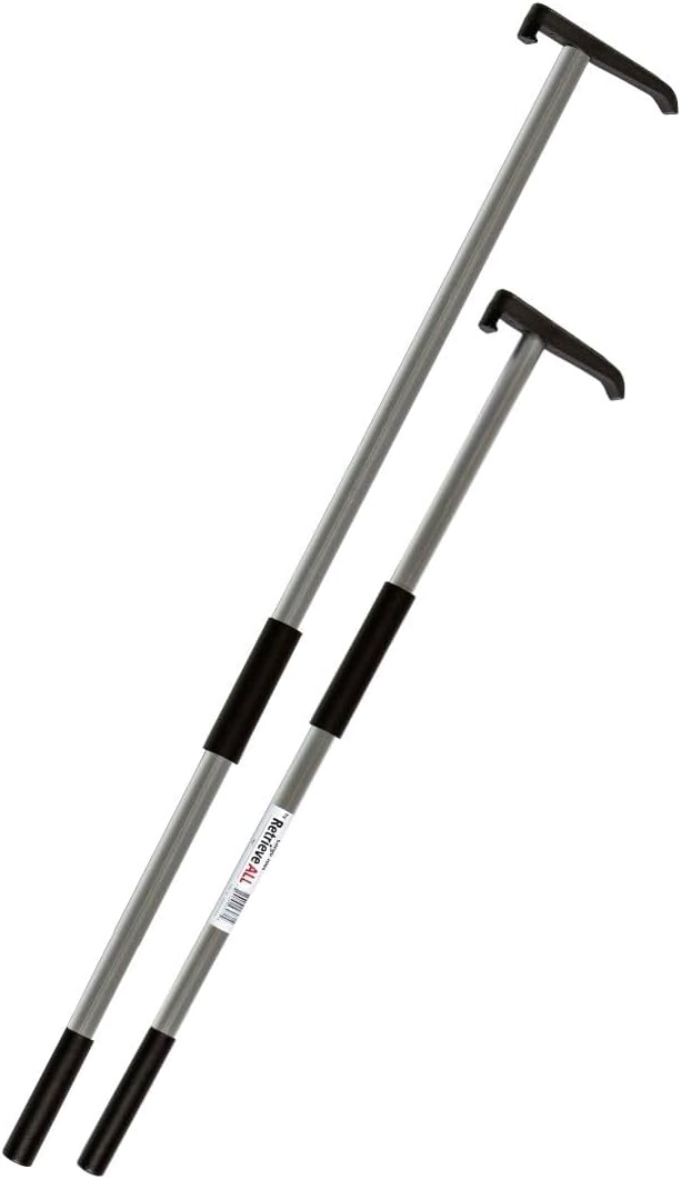 RetrieveALL Value Pack (2 Pack) of Heavy Duty Retrieval Pole | No Rust Cargo Tool | Multi-Use Cargo Retriever | No Rust Reaching Aid, Durable Lightweight Versatile Grabber