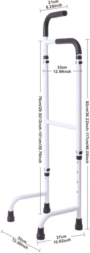Stand Assist bar , Elderly Adjustable Aluminum Assistive Device Portable , Lift Stair Assist Mobility Aid , for Seniors Elderly, Adults and Others who Need Extra Help, Can Withstand 400 Pounds
