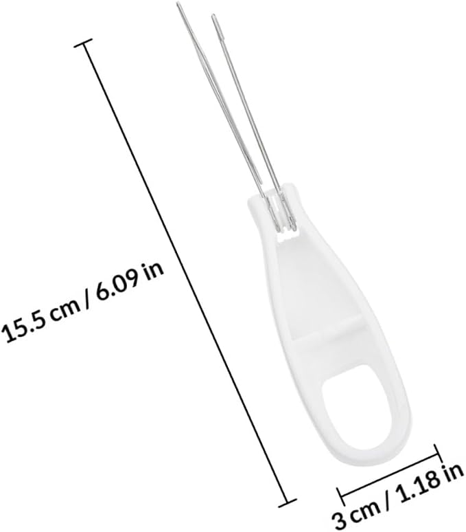 2pcs Convenient Button Hook and Zipper Puller Tool Set, Portable Folding Button Assist Device for Clothing Dressing Aid, Suitable for One-Handed Buttoning and Zipper Use