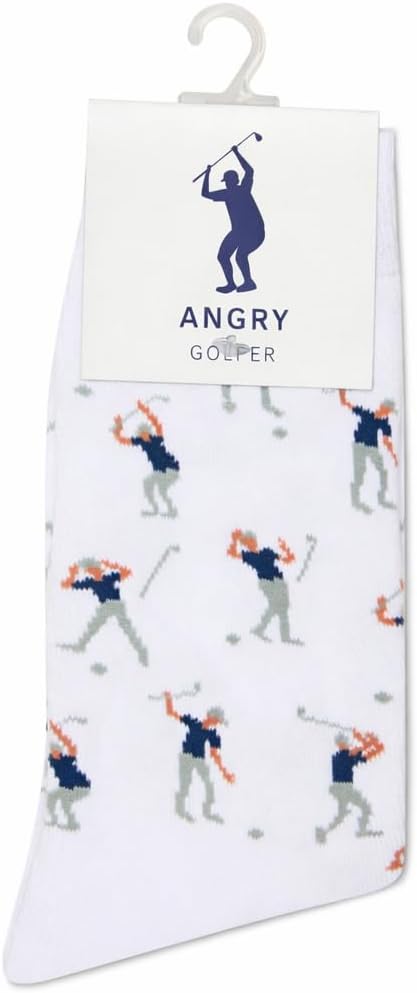 Funny Golf Socks For Men, Hilarious Golf Gift For Men, One Size 8-13