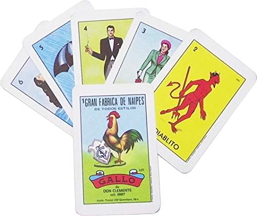 Original Mexican Loteria Deck - Bingo Game Deck of Cards