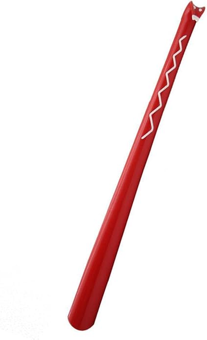 Long Handled Plastic Shoe Horn, 60cm / 23.7in, Unisex All Ages Use | Long Handle, For Taking Boots On and Off, Comfort Grip