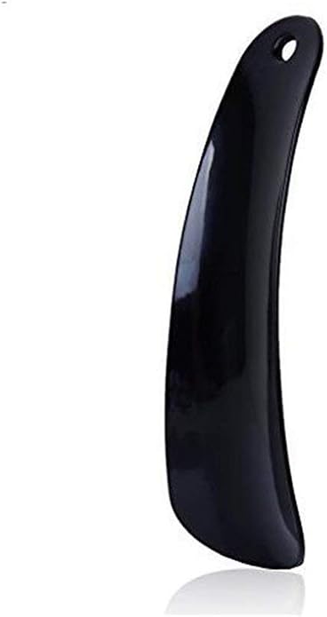 Stainless Steel Shoehorn Handled Pocket Shoe Horn for Kids Men Women Metal Long Handle Lifter 14.5cm Long Silver Tone