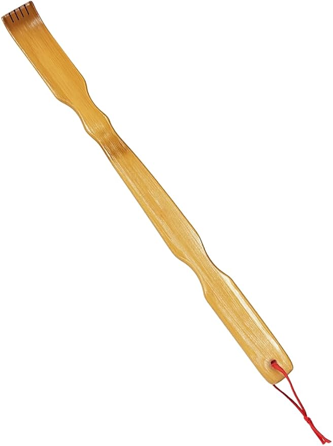 JapanBargain, Bamboo Wood Backscratcher Back Scratcher Rake Itching Relief Body Relaxation Massager Extra Long 17 inches (1)