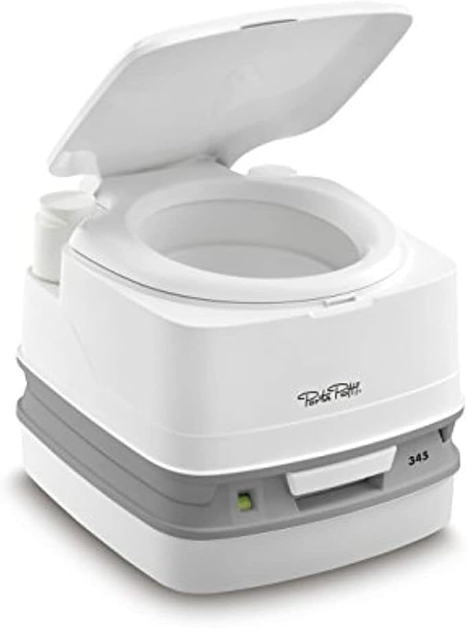 Porta Potti Thetford 92814 Porta Potti 345 , White , 13 x 16.8 x 15"