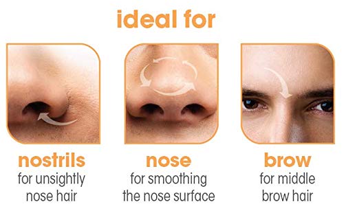 Nad's Nose Wax Kit for Men & Women - Waxing Kit for Quick & Easy Nose Hair Removal,(Pack of 3)