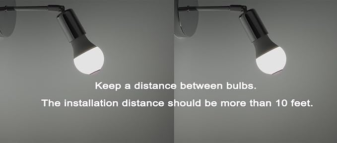 Motion Sensor Light Bulbs for Outdoor Indoor, 9W A19 Motion Detector Led Bulb, 60 Watt Equivalent, E26 800lm 5000K Daylight, Dusk to Dawn Motion Activated Security Lights for outside, Inside (2 Pack)