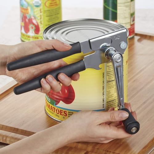 Commercial Oneida Easy Crank Can Opener Heavy Duty - Ergonomic Design