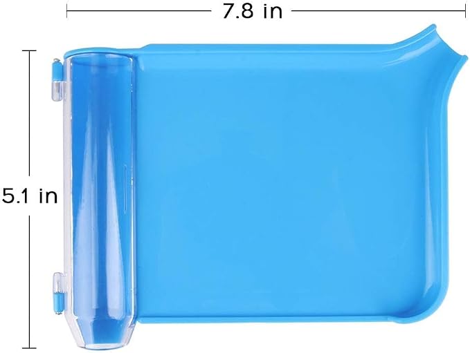 Opret Right Hand Pill Counting Tray with 2 Spatulas, Pill Counter with A Straight Spatula & A L-Spatula for Pharmacy to Count Meds Pills Tablets
