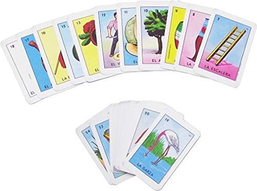 Original Mexican Loteria Deck - Bingo Game Deck of Cards