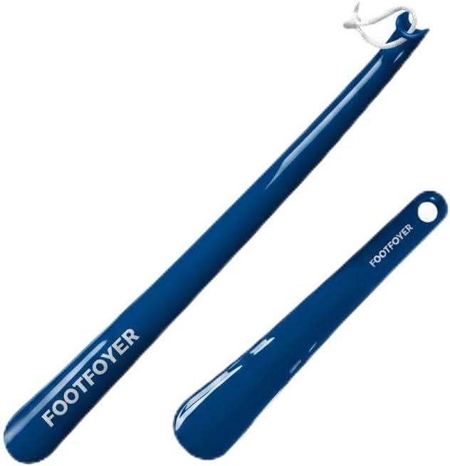 Long shoehorn that is comfortable to wear and has a handle is ideal for both men and women