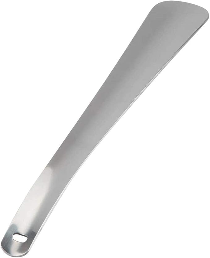 Shoehorn, Professional Stainless Steel Shoehorn Long Handle Shoe Horn for Seniors Elderly Pregnancy