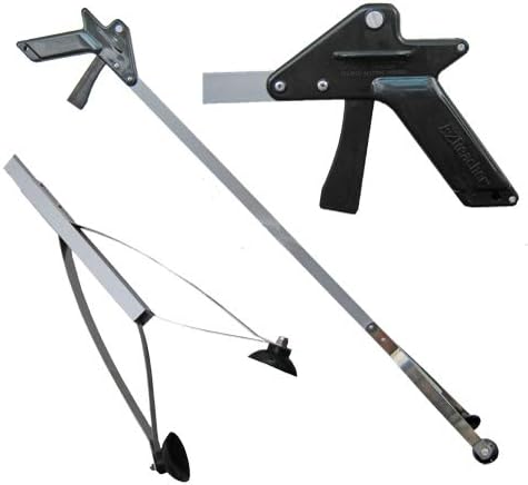 EZ Reacher - Heavy Duty Grab-It Reaching Tool - Grabber Reacher with 4.5 Inch Jaws, Can Lift a Dime to 8 lb. Brick, Lightweight, Sturdy, Ideal for Commercial, Maintenance, Seniors, 32", 6-Pack