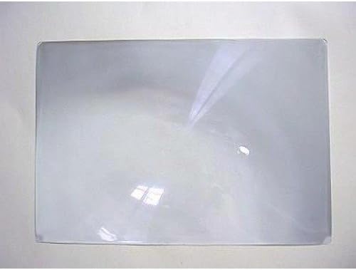 2 Pack Full Page 3X Magnifier/Plastic Magnifying Sheet Fresnel Lens, 2 Count (Pack of 1)
