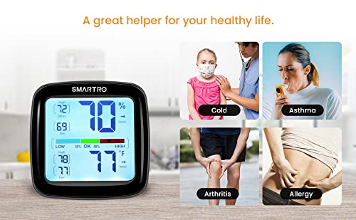 SC42 Professional Digital Hygrometer Indoor Room Thermometer | Humidity Gauge Pro Accuracy Calibration