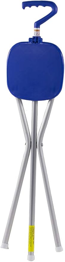 Sport Seat from Alex Orthopedic Walking Cane with Portable Seat for Sitting Anywhere - Ultra Light Support, Sitting and Travel for Seniors and Adults - Made in USA